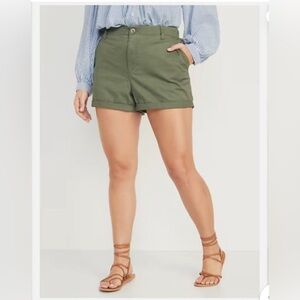 Army Green Shorts